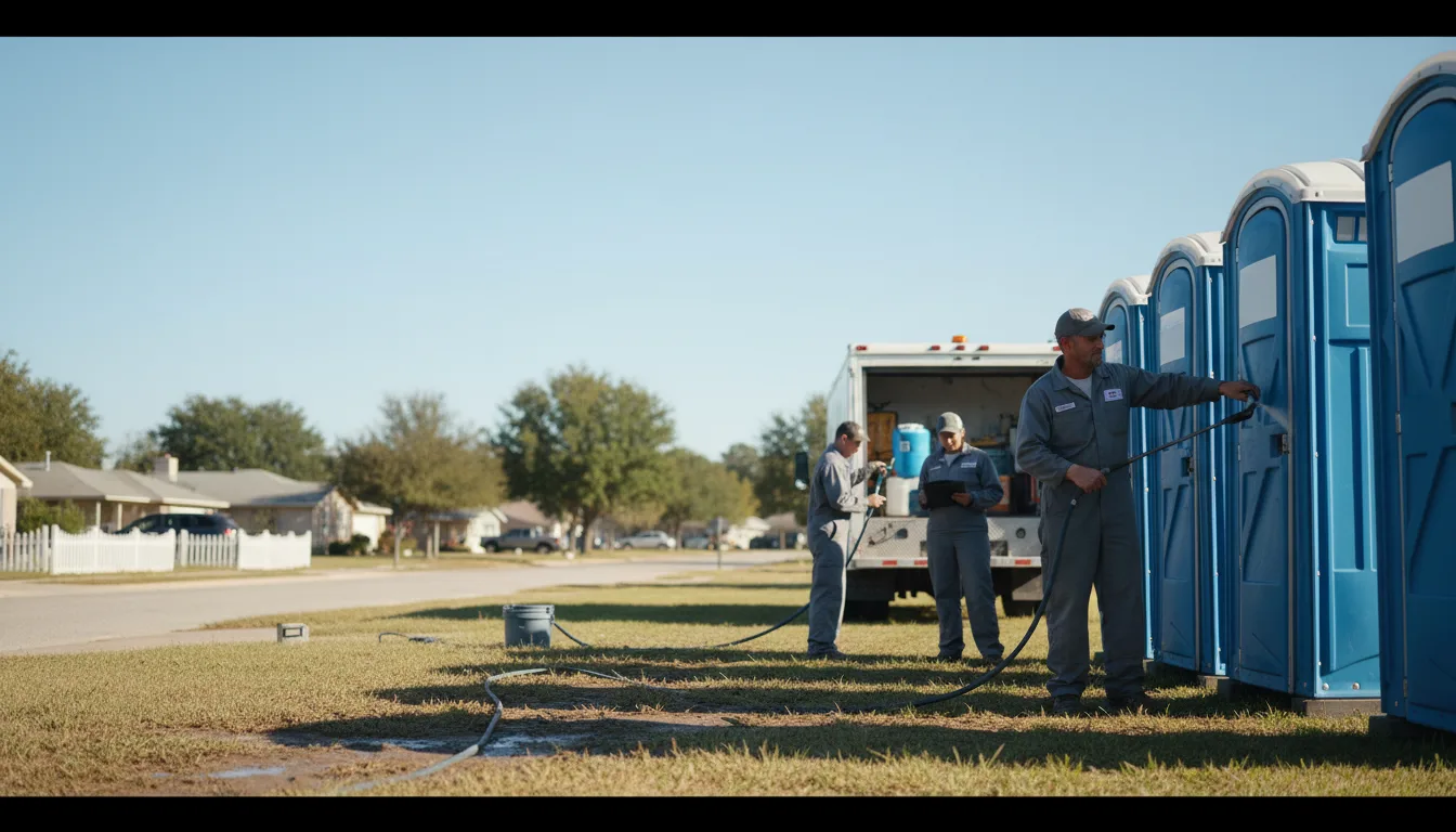 Long-Term Portable Toilet Rental in Sycamore, OH near me